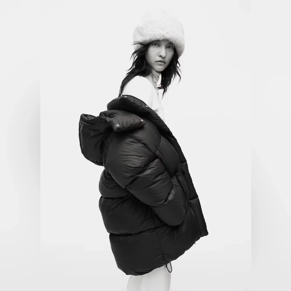 H&M Matching Cream Fur Bucket Hat & Purse Bundle - Picture 4 of 4